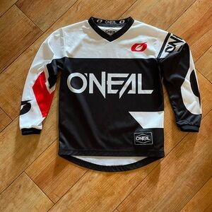 O'Neal Black and White Kids Jersey